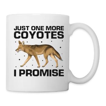 Conception de coyote pour les réacteurs de coyote - Mug blanc - blanc - Droite