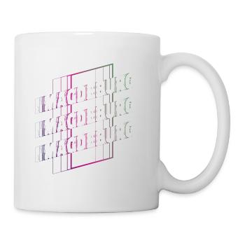Magdeburg Deutschland Stadt Schrift Skyline Heimat - Tasse - Weiß - Rechts