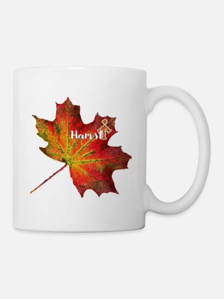 Harvst in Plattdüütschland - Tasse - Weiß