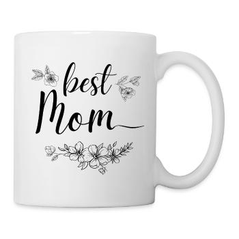 Beste Mama - Tasse - Weiß - Rechts
