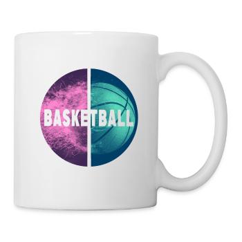 Basketteur Basketteur Dunking Sport Player - Mug blanc - blanc - Droite