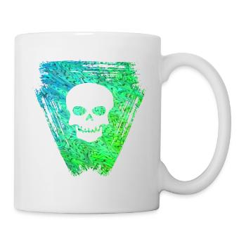 Skull 2 E 5 - Mug - white - Right