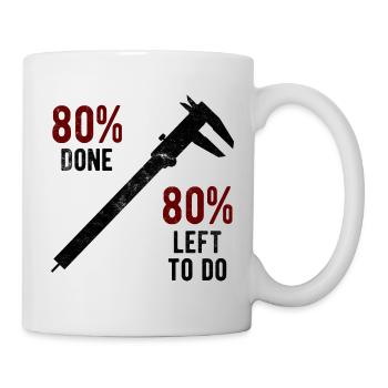 Maschinen-Bediener Maschinenführer Machinist - Tasse - Weiß - Rechts