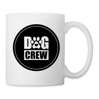 Dog Crew Kreis - Tasse - Weiß - Rechts