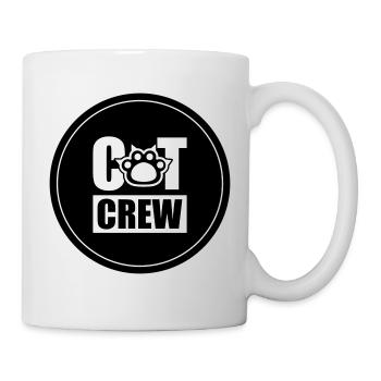 Cercle d’équipage de chat - Mug blanc - blanc - Droite