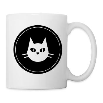 Cat Head Circle - Mug - white - Right