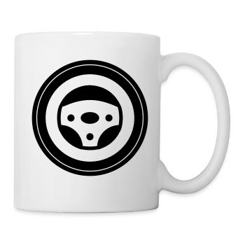 Tyre tuning circle - Mug - white - Right