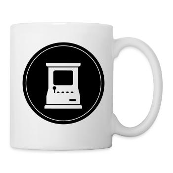 Cercle Arcade Retro Gamer - Mug blanc - blanc - Droite