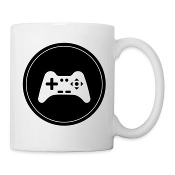 Gamepad Symbol Controller Circle - Mug - white - Right