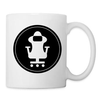 Gamer stuhl gaming Kreis - Tasse - Weiß - Rechts