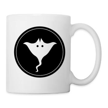 Cercle de symboles Seeigelicon - Mug blanc - blanc - Droite