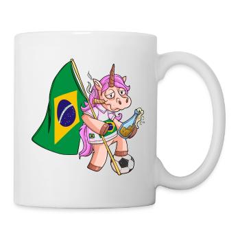 Brésil Parti Licorne - Mug blanc - blanc - Droite