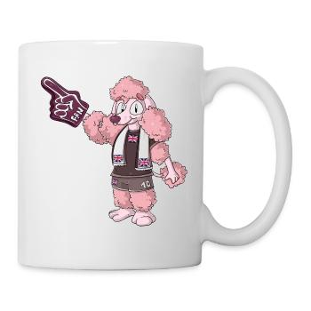 Fan Poodle England - Mug - white - Right