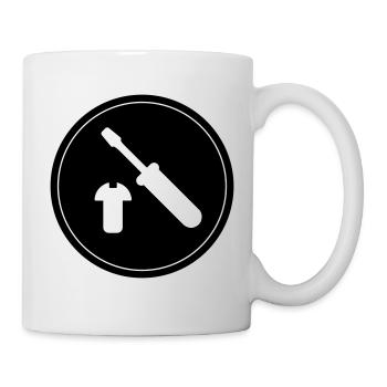 Screwdriver Symbol - Mug - white - Right