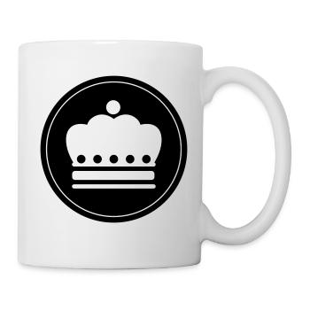Krone icon - Mug - white - Right