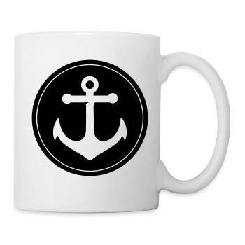 Anchor Icon - Mug - white - Right
