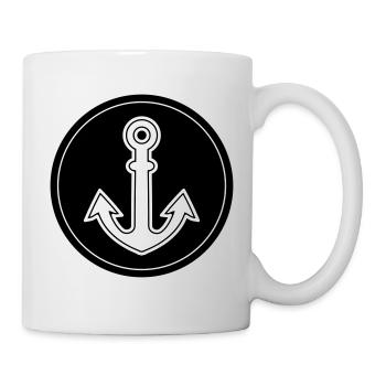 Anchor shape - Mug - white - Right