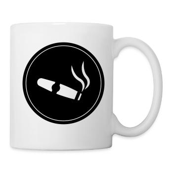 Cigar Symbol - Mug - white - Right
