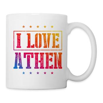 I Love Athens - Mug - white - Right