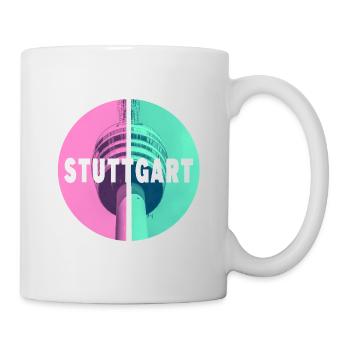 Stuttgart Germany City Skyline Home Love - Mug - white - Right