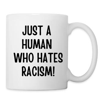 Fck Nzs Gegen Rassismus Geschenk - Tasse - Weiß - Rechts