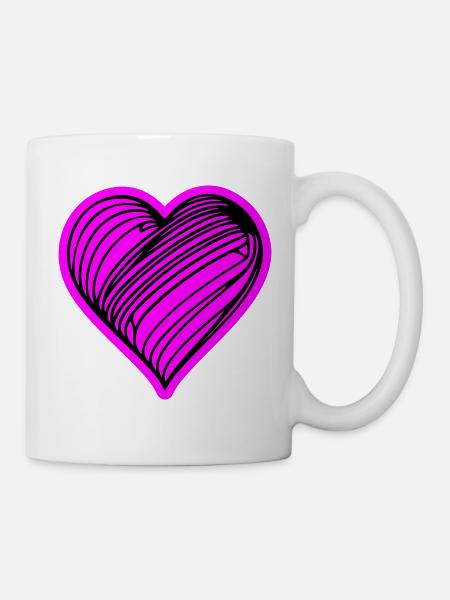 Heart Symbol Love - Mug - white