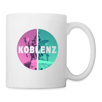 Koblenz Germany City Skyline Home Love - Mug - white - Right