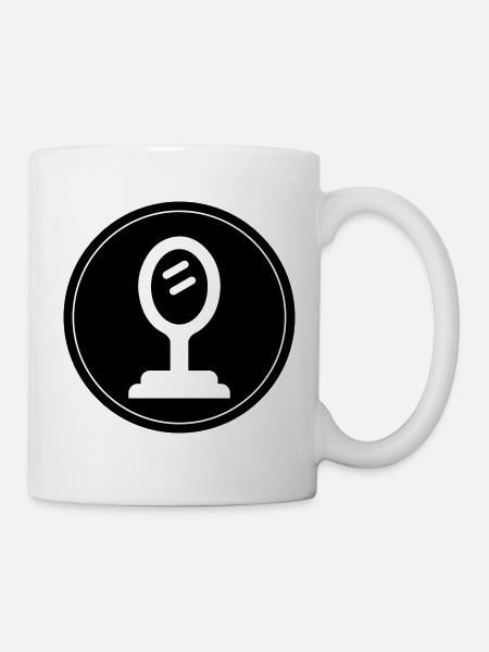 Spiegel Beauty - Tasse - Weiß