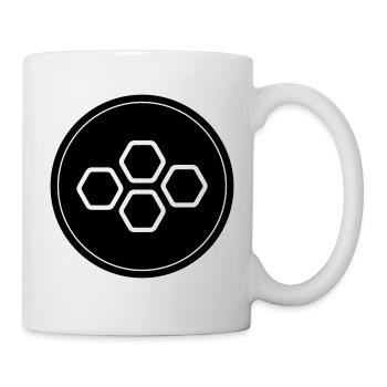 Symbole de l’apiculteur - Mug blanc - blanc - Droite