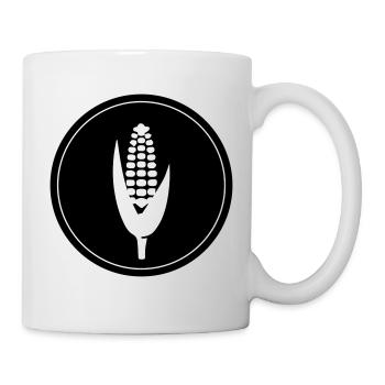 Symbole du maïs - Mug blanc - blanc - Droite