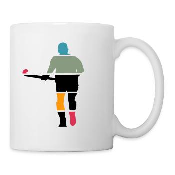 hockey hockey player field hockey coach - Mug - white - Right