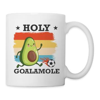 Fußballspieler Avocado - Tasse - Weiß - Rechts