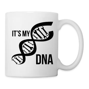 DNA WERKSTATTTECHNIKER - Tasse - Weiß - Rechts