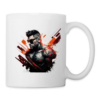 Badass anti-hero, cool daredevil - Mug - white - Right