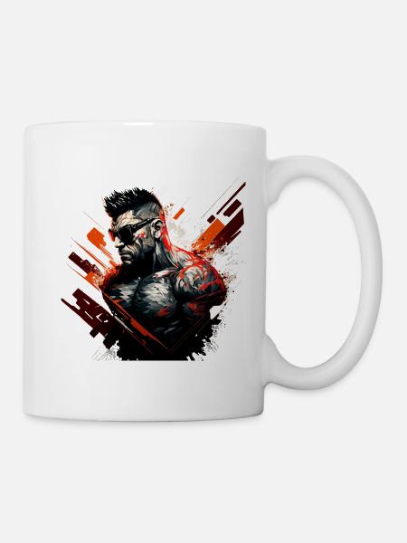 Badass Antiheld, cooler Draufgänger - Tasse - Weiß