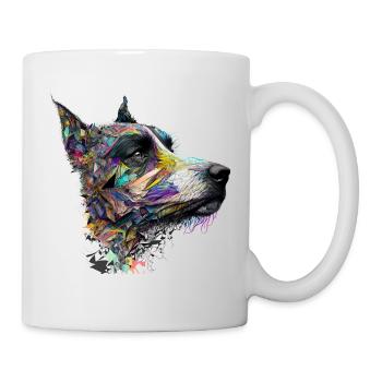 Dog Dog Motif Animaux Gift Art Animal Motif - Mug blanc - blanc - Droite