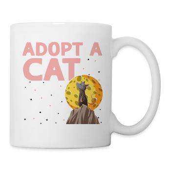 Opossum Design for raccoon fans and marsupial - Mug - white - Right
