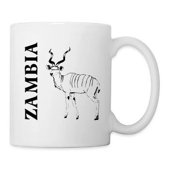 Zambia - Zambia - Kudu - Kudu Antelope - Mug - white - Right