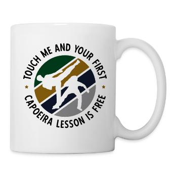 Capoeira - Tasse - Weiß - Rechts