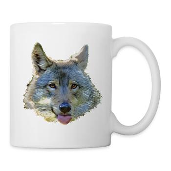 Langue GAIA - Mug blanc - blanc - Droite