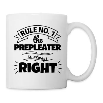 PREPLEATER funny gift - Mug - white - Right