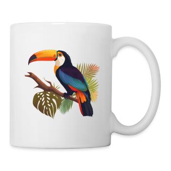 Tukan Costa Rica - Tasse - Weiß - Rechts