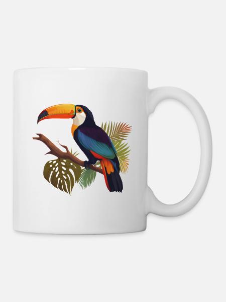 Toucan Costa Rica - Mug blanc - blanc