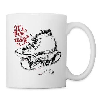 Wanderschuhe, walking - Tasse - Weiß - Rechts