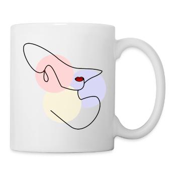 WIFE. DAUGHTER. ADOLESCENT. WOMEN'S DAY - Mug - white - Right