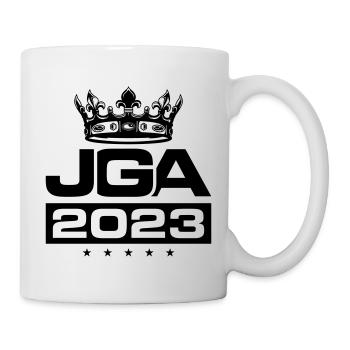 Jga 2023 Enterrement de vie de garçon - Mug blanc - blanc - Droite