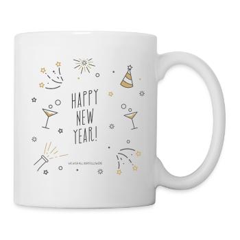 Happy New Year Welcome to 2023 - Tasse - Weiß - Rechts