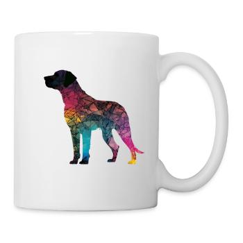 Bunte Hunde - Hunde Gruppe - Tasse - Weiß - Rechts