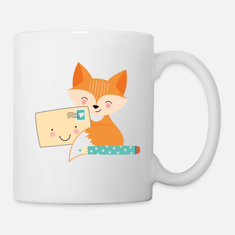 Fuchs-Post - Mug blanc - blanc