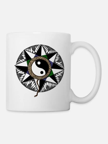 Taoist Mandala - Mug - white